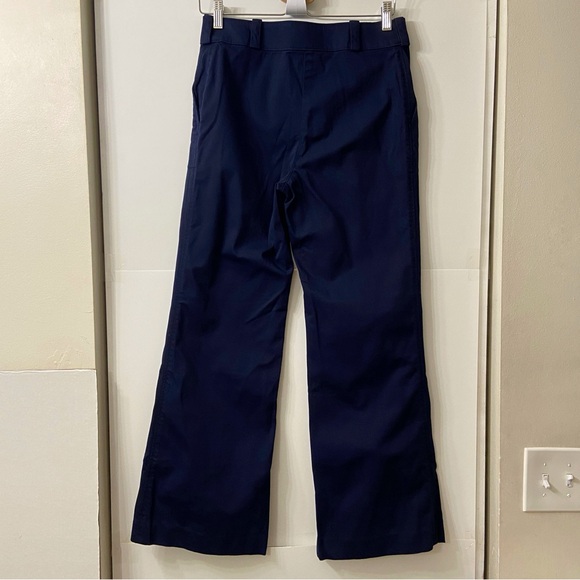 Tory Burch Navy Blue Wide Leg Pants 4 - Picture 4 of 7